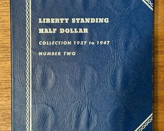 Walking Liberty SILVER Half Dollars Coin Book