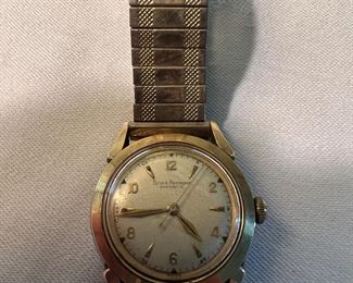 Vintage 1950's Mens Girard Perregaux Gyromatic Wristwatch - Working Condition