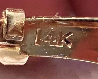 14K Gold Jeweled Ring