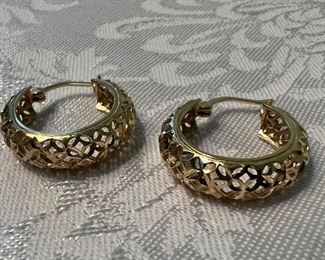14K Gold Earrings