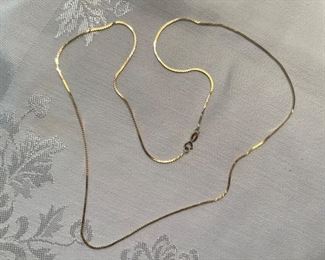 14K Gold Necklace