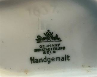 Rosenthal Porcelain “Scalare Alone” Angelfish 1930s Art Deco & Rosenthal Porcelain "Scalare Fleeing" Angel Fish Figurine by Fritz Heidenreich