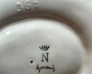 Vintage Dresden Porcelain Lace Figurine Woman Ballerina