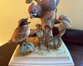 Andrea by Sadek "Waxwing" Hand Painted Figurine