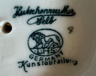 Karl Tutter Hutschenreuther Porcelain Dog & Stag