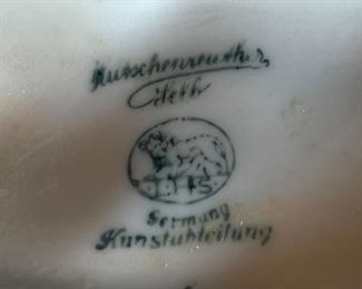 Karl Tutter Hutschenreuther Porcelain Bison Figurine