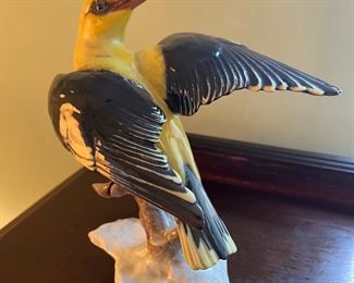 Rosenthal Vintage Porcelain Golden Oriole Figurine