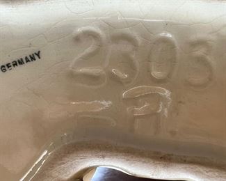 Vintage Porcelain German Shepard Figurine