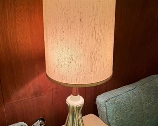 Mid Century Modern FAIP Chalkware Lamp (pr)