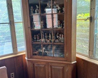 Henkel Harris 2 Drawer 1 Door Corner Cabinet