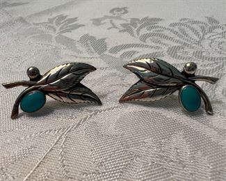 Sterling Silver / Turquoise Earrings