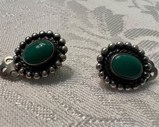 Sterling Silver / Turquoise Earrings