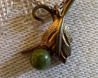 14K Gold Necklace with Pendant