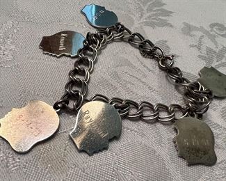 Sterling Silver Charm Bracelet
