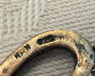 Sterling Silver Heart Shaped Earrings