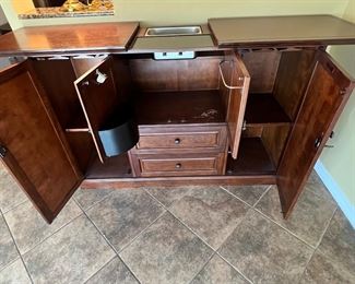 Bar with sink and cabinets SOLD