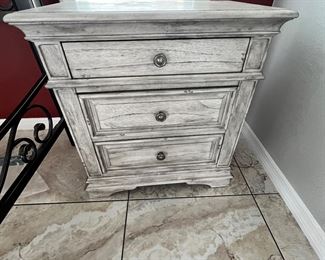 Night Stand with electrical outlet and usb charger SOLD