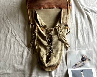 $2,500 - $3,500.	Paiute cradleboard.  Measures approximately 32" by 18".