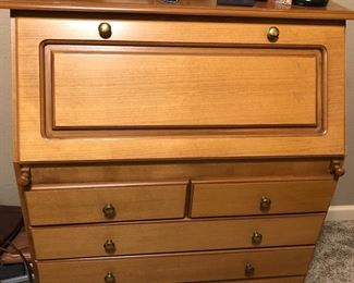 Vintage drop leaf desk