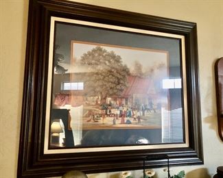 Signed and numbered country scenes by Beth Cummings