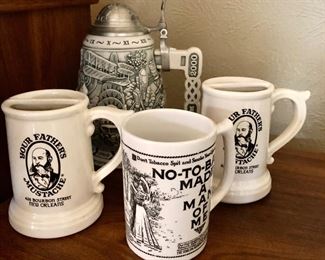 Assorted mugs
