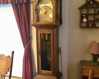 Emperor Clock Company grandfather clock