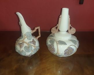 Rudolstadt Works vases from pre-war Germany