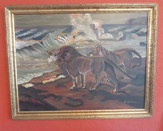 "Old Ocean Roars and The Jungle Answers Back" - E. Wilson