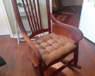 Rocking Chair made from Jarrah Wood&nbsp;from South African Railroad Ties
