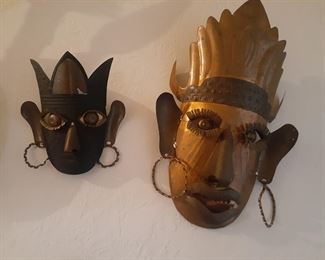 Metal Decorative Masks