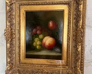 Oil on Canvas “Fruit” Still Life