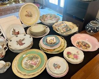Prussian and Bavarian Painted China