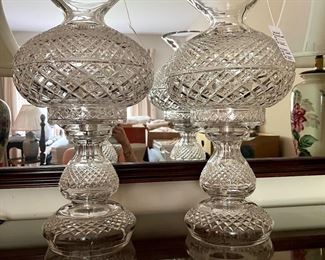 Waterford “Lismore” Lamps
