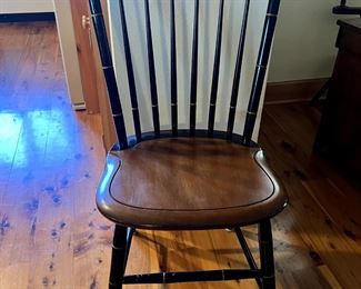 Six wooden chairs. Vintage 1970's. l.hitchcock.hitchcocks-ville.com $75/each or all 6 $400