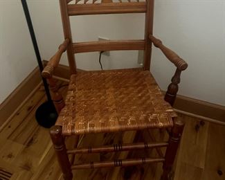 Caned antique chair $45