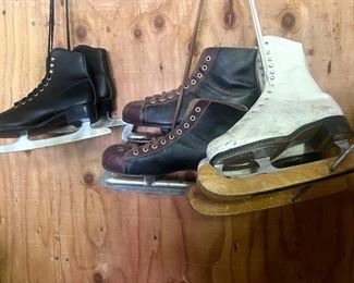 Antique ice skates