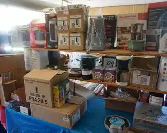 New in box--Food dehydrator, fans, heaters, small appliances and more