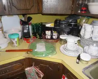 dishes, Nutribullet, canisters, bowls