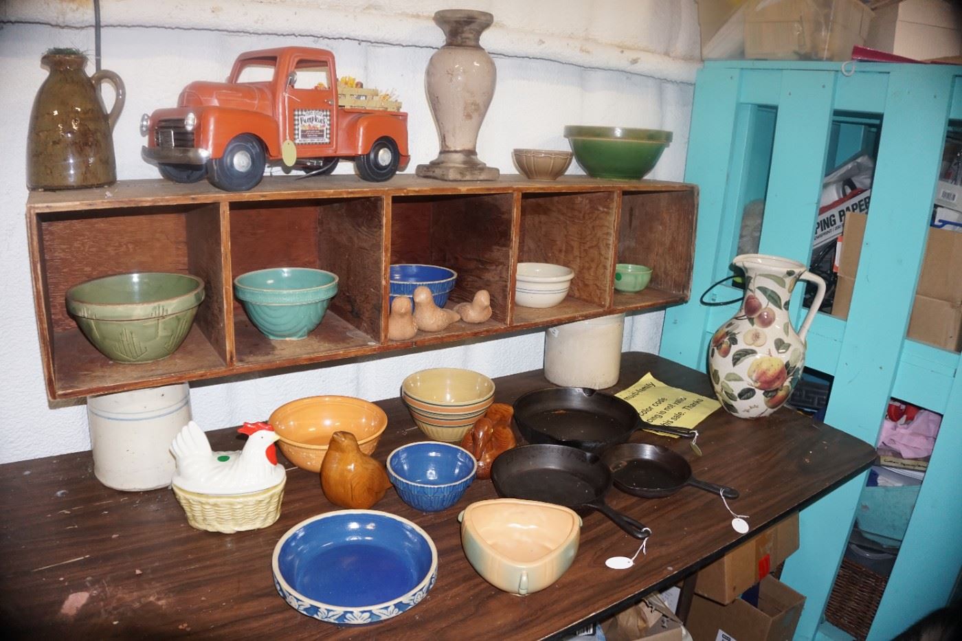 Decor, pottery, bowls