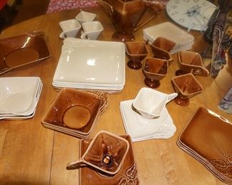 vintage dish set