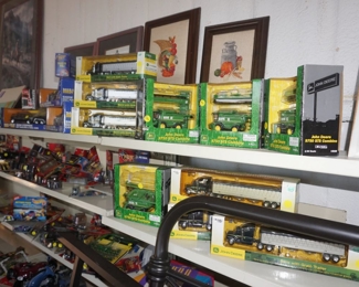 John Deere and other transportation toys