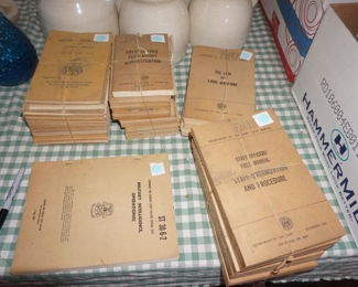 old field manuals
