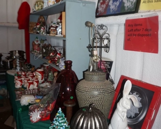 lamp, decor, Christmas