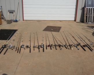 fishing poles