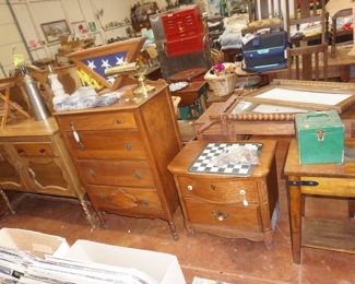 Buffet, chest of drawers, games, night stand