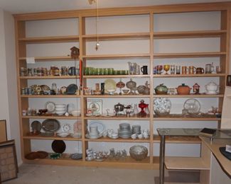 Frankoma, Fire King, mugs, pottery, serving pieces, glassware