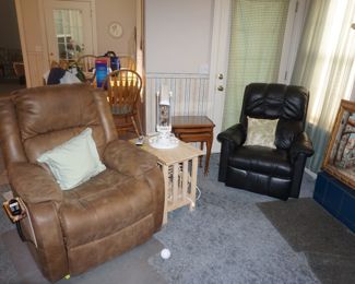 Lift recliner, tables, recliner