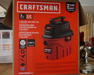 3 gallon shop vac