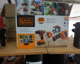 Black and Decker tools set