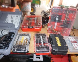 drill bits, tool sets